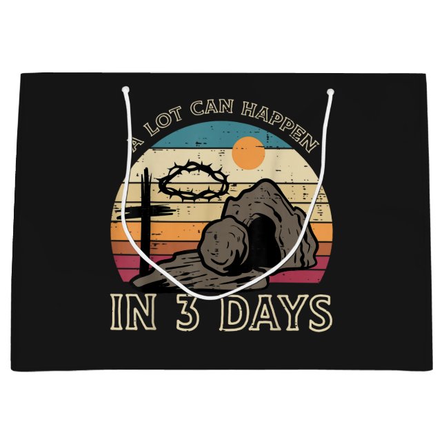 A Lot Can Happen in 3 Days Easter Religious (Framsidan)