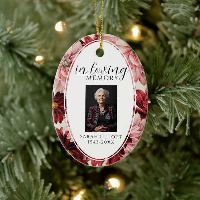 a loved one loving memory Ornament (Träd)