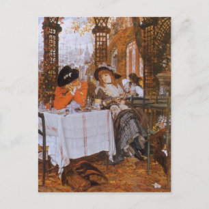 A Luncheon (Le Dejeuner) från James Tissot Vykort