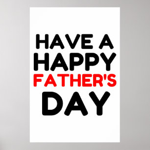 A Lycklig Fars dag Poster