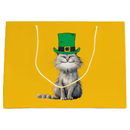 A lycklig Irish Cat