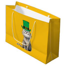 A lycklig Irish Cat