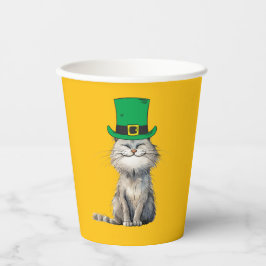 A lycklig Irish Cat