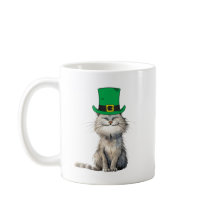 A lycklig Irish Cat