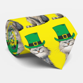 A lycklig Irish Cat Slips