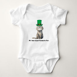 A lycklig Irish Cat T Shirt