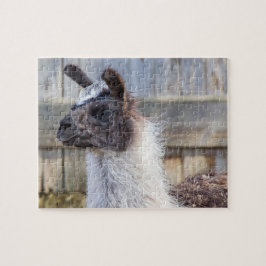 A Lycklig Llama Pussel
