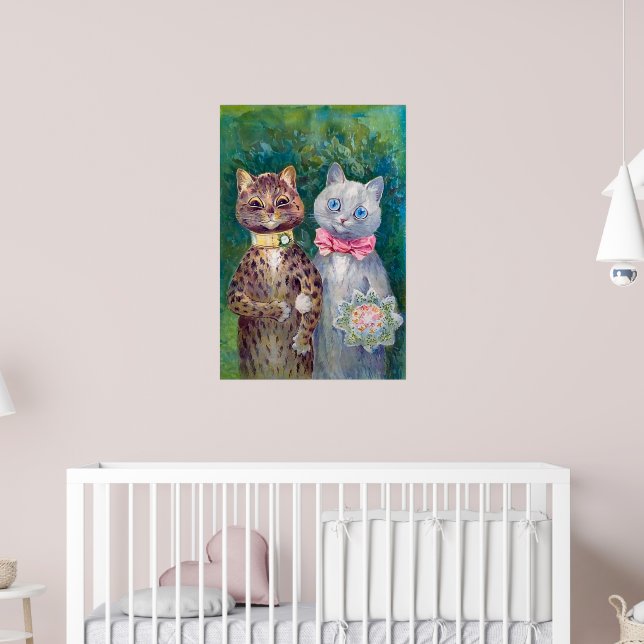 A Lycklig Pair | Louis Wain | Poster (Barnkammare 2)