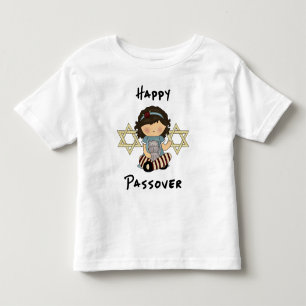 A Lycklig Passover Girl Tee Shirt