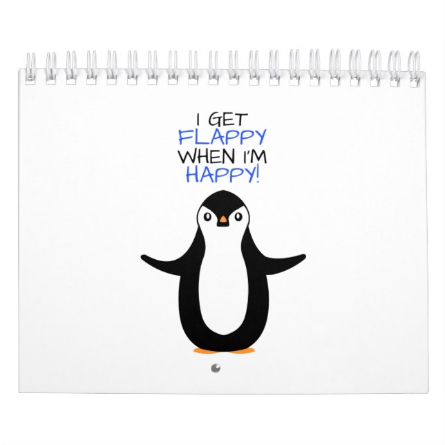 A lycklig penguin kalender (Omslag)