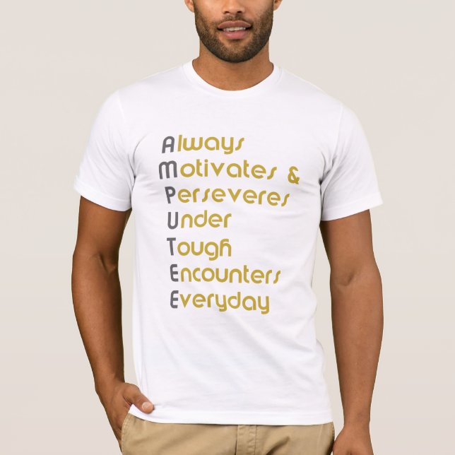 A.M.P.U.T.E.E. TEE SHIRT (Framsida)