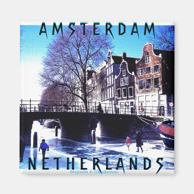 A M S T E R D A M MAGNET (Framsidan)