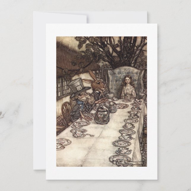 A Mad Tea-Party (Framsida)