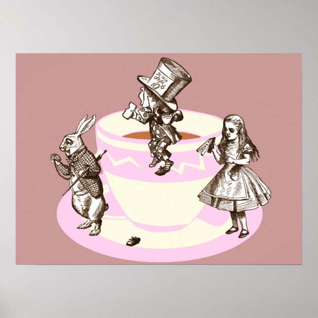 A Mad Tea Party Poster (Framsidan)