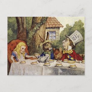 A Mad Tea Party vykort