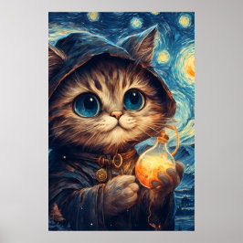 A Magic Cat Poster