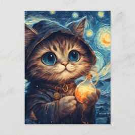 A Magic Cat Vykort