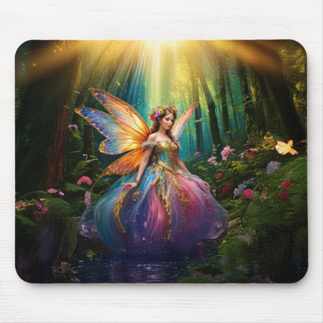 A Magic Fairy in an Enchanted Forest Musmatta (Framsidan)