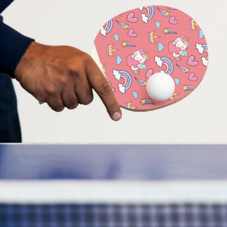 A Magic Rainbow Unicorn Grattis på födelsedagen Pa Pingisracket