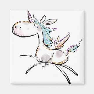 A Magic Unicorn Magnet