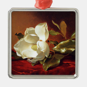 A Magnolia on Red Velvet Julgransprydnad Metall