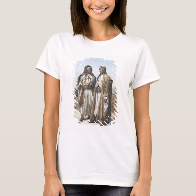 A Mahazi och en Soualeh Bedouin, illustration från T Shirt (Framsida)