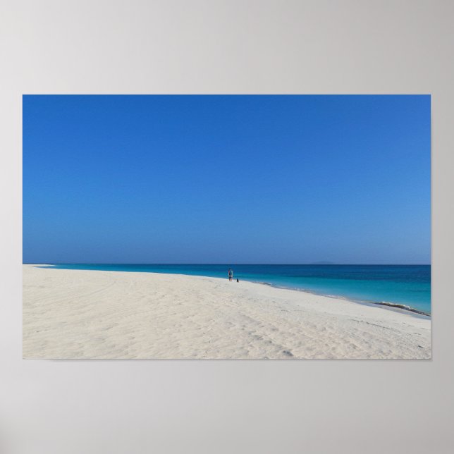 A Man och hans Leksak Monster Poster (Framsidan)