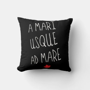 A Mari Usque Ad Mare Dekorativ kudde, Canadian Mot Kudde