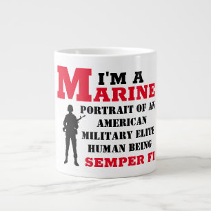 A-MARINE-SAK JUMBO MUGG