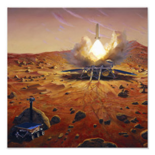 A Mars ascent fordon 2 Fototryck