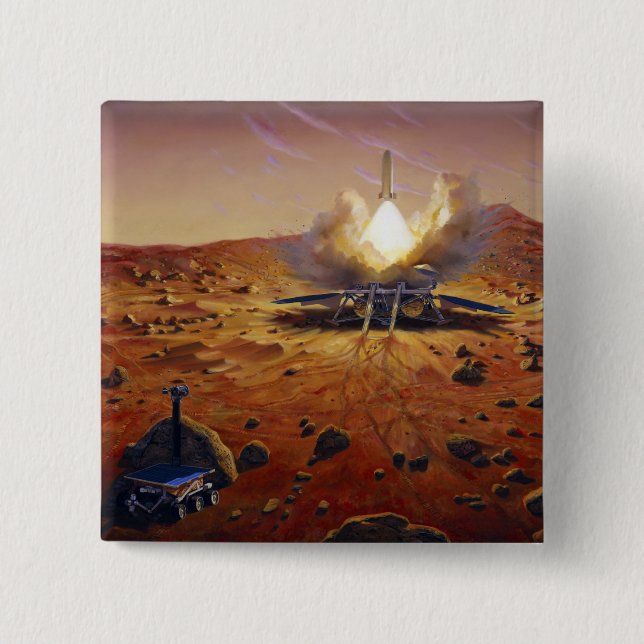 A Mars ascent fordon Knapp (Framsida)