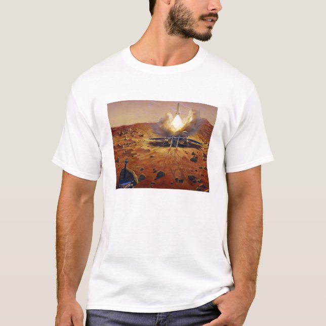 A Mars ascent fordon Tee (Framsida)