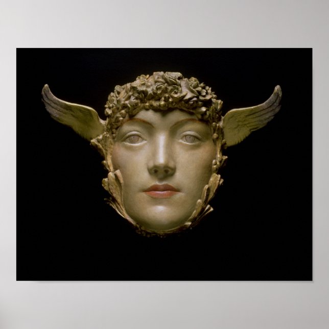 A Mask, 1897 Poster (Framsidan)