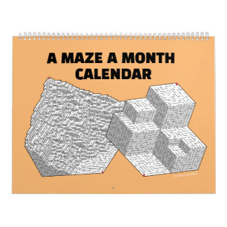 A Maze en månad Kalender