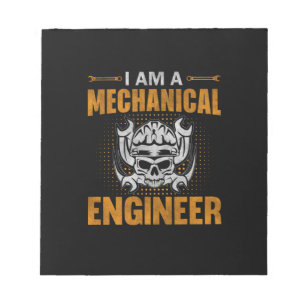 A Mechanical Ingenjör Anteckningsblock