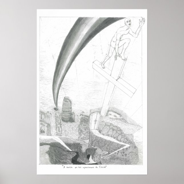 A medida que nos aproximamos do Criador Poster (Framsidan)