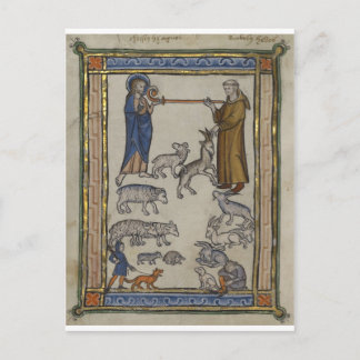 A Medieval Bestiary Vykort