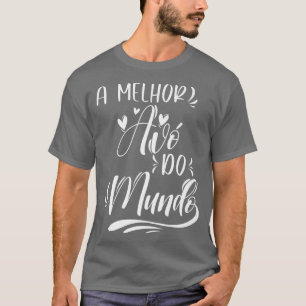 A Melhor Avo do Mundo Portugals Grandma Premium T Shirt