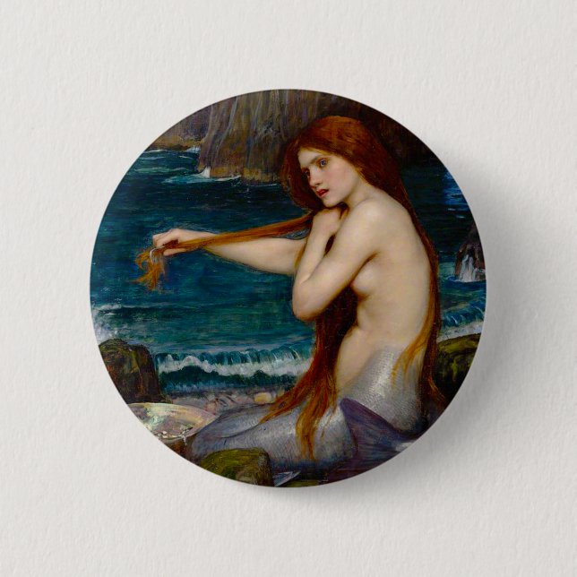 A Mermaid, c. 1900 by John Waterhouse Knapp (Framsida)