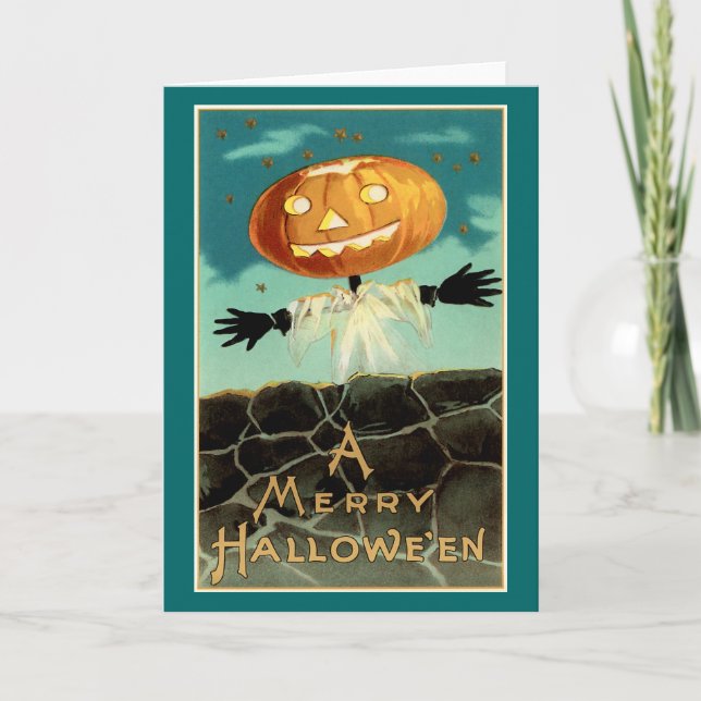 A Merry Halloween Kort (Framsida)