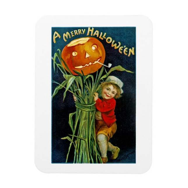 A Merry Halloween Magnet (Vertikal)
