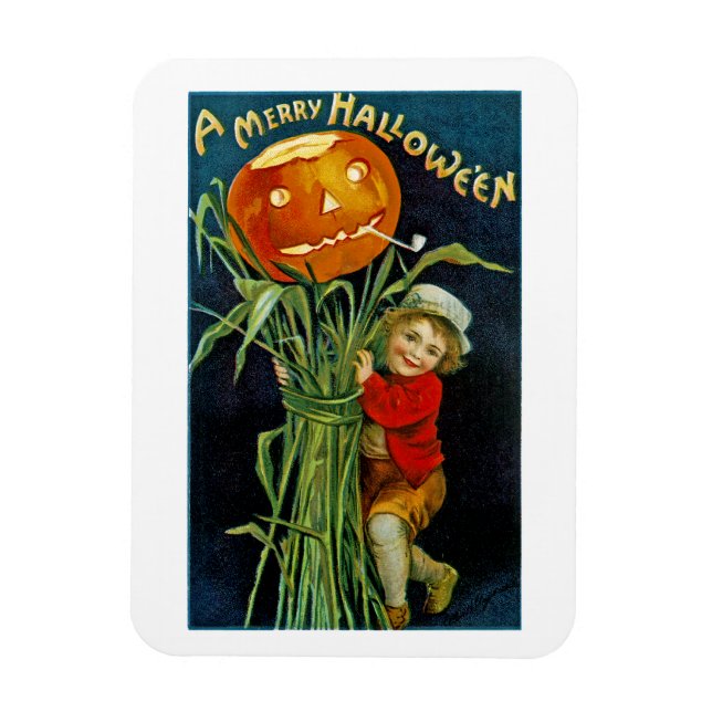 A Merry Halloween Magnet (Vertikal)