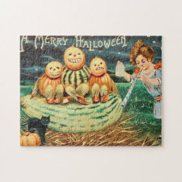 A Merry Halloween Pussel
