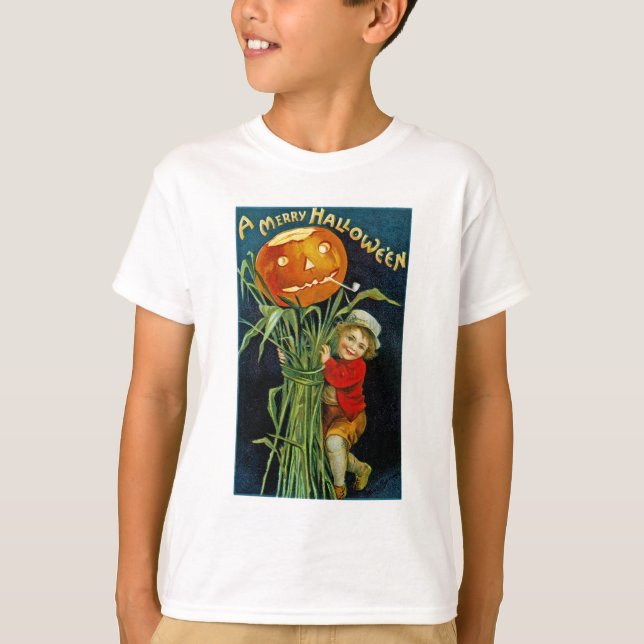 A Merry Halloween T-shirt (Framsida)