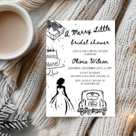 A Merry Little Bridal Shower Party Inbjudningar