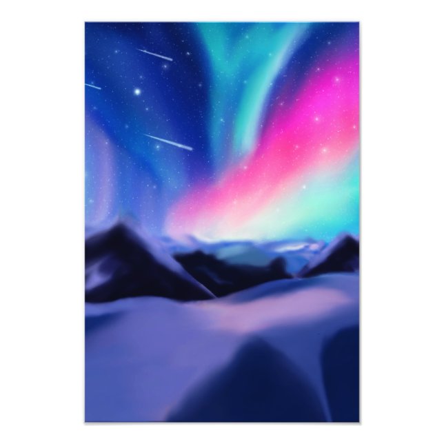 A Million Aurora Dreams Fototryck (Framsidan)