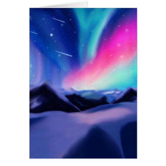 A Million Aurora Dreams OBS Kort (Framsidan)