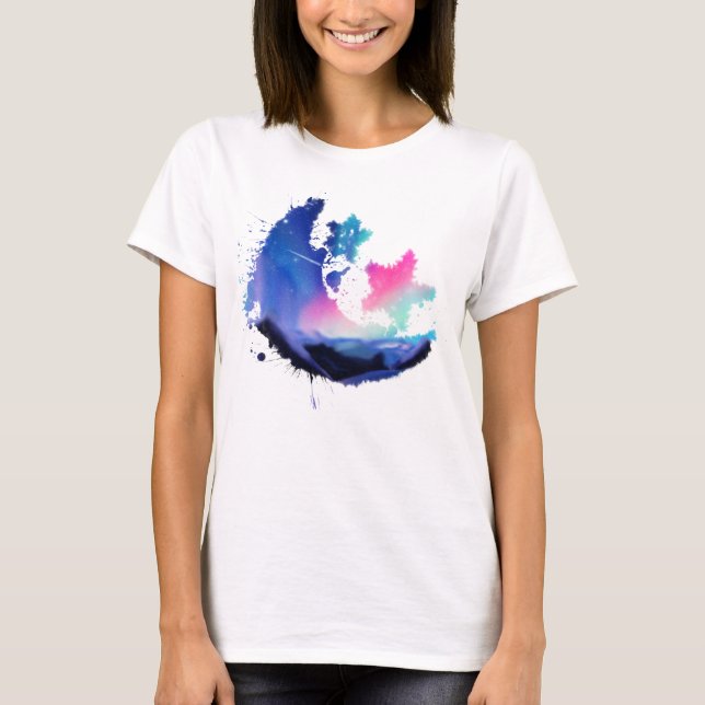 A Million Aurora Dreams T Shirt (Framsida)