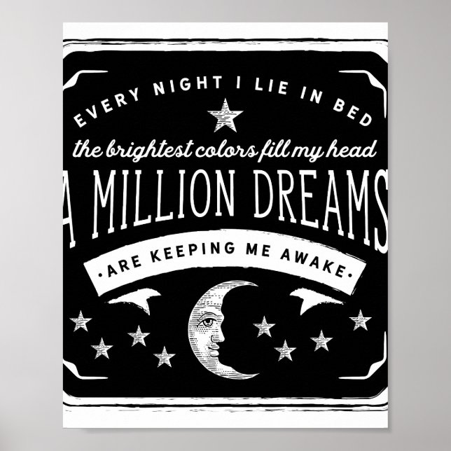 A Million Dreams (den Underbarare Showman) Poster (Framsidan)