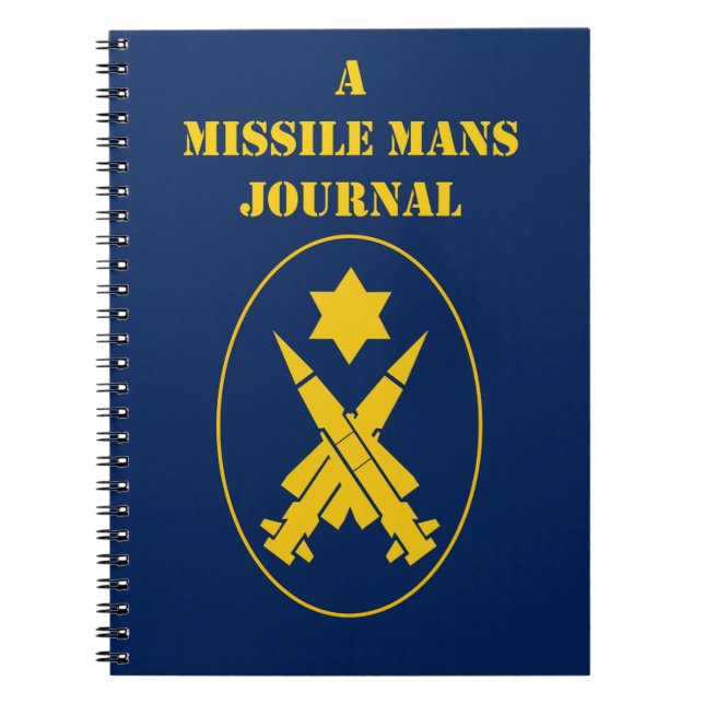 A Missilemans Journal Anteckningsbok (Framsidan)